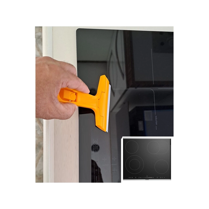 Çok Fonksiyonlu Profesyonel Cam Kazıma Bıçağı 2 Adet Yedek Bıçak Hediyeli