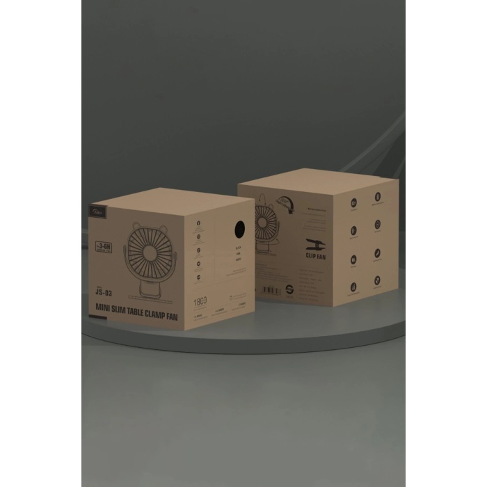 KYL06 JS03 Masaüstü Soğutma Fanı - Beyaz