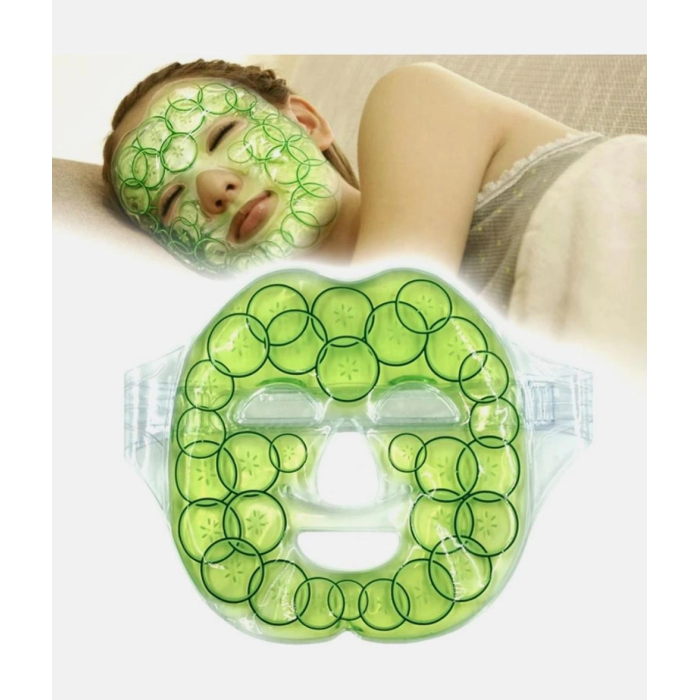 Salatalık Desenli Termojel – Soğuk Sıcak Kullanım, Rahatlatıcı Jel Ped