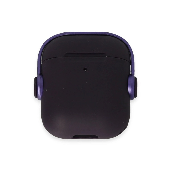 KYL06 Airpods 2 (2.nesil) Cool Kılıf - Derin Mor