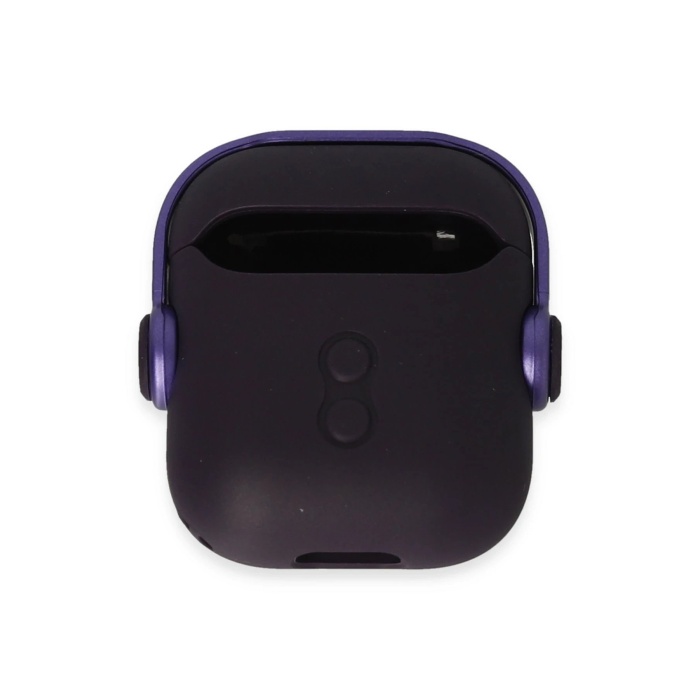 KYL06 Airpods 2 (2.nesil) Cool Kılıf - Derin Mor