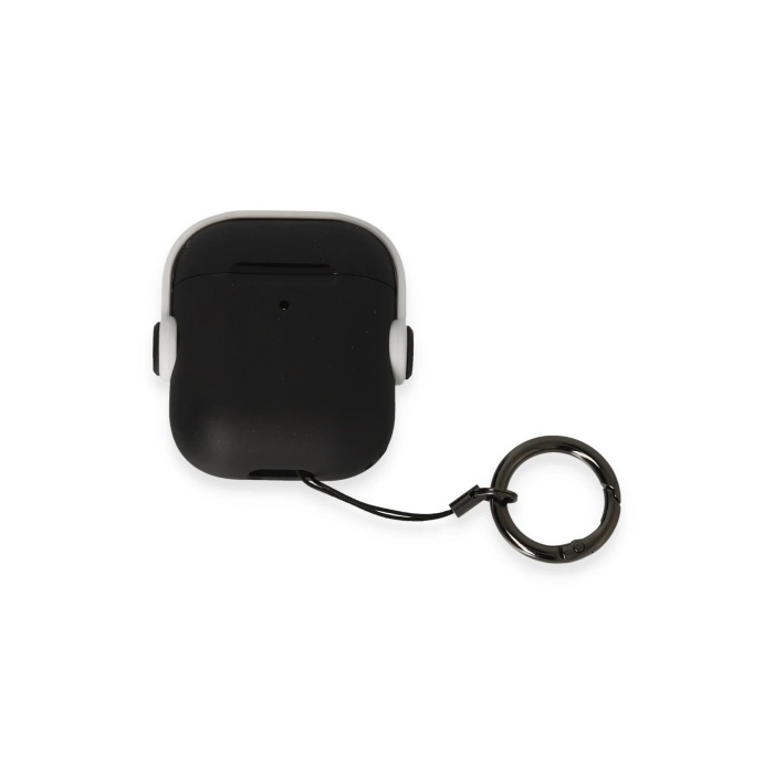 KYL06 Airpods 2 (2.nesil) Cool Kılıf - Siyah-Beyaz