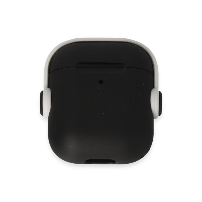 KYL06 Airpods 2 (2.nesil) Cool Kılıf - Siyah-Beyaz