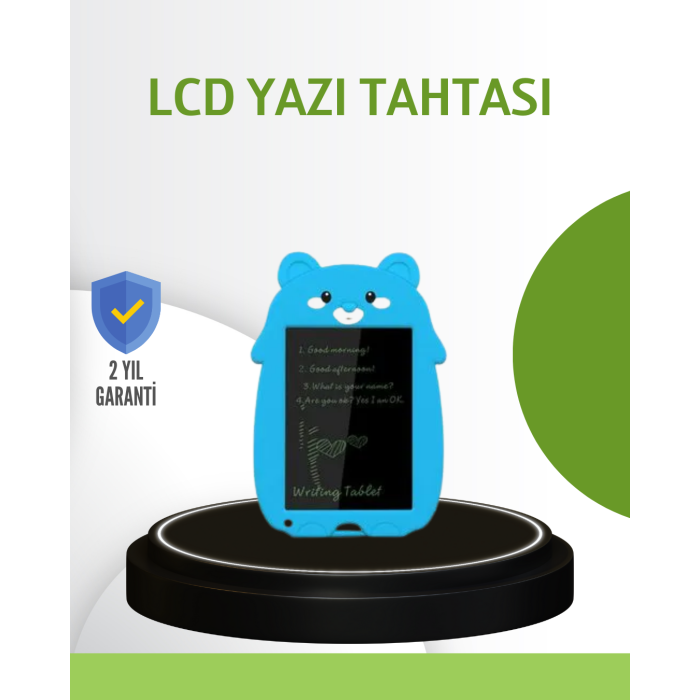 Taşınabilir Kağıt Benzeri LCD Tablet | Tek Tıkla Silme Özellikli