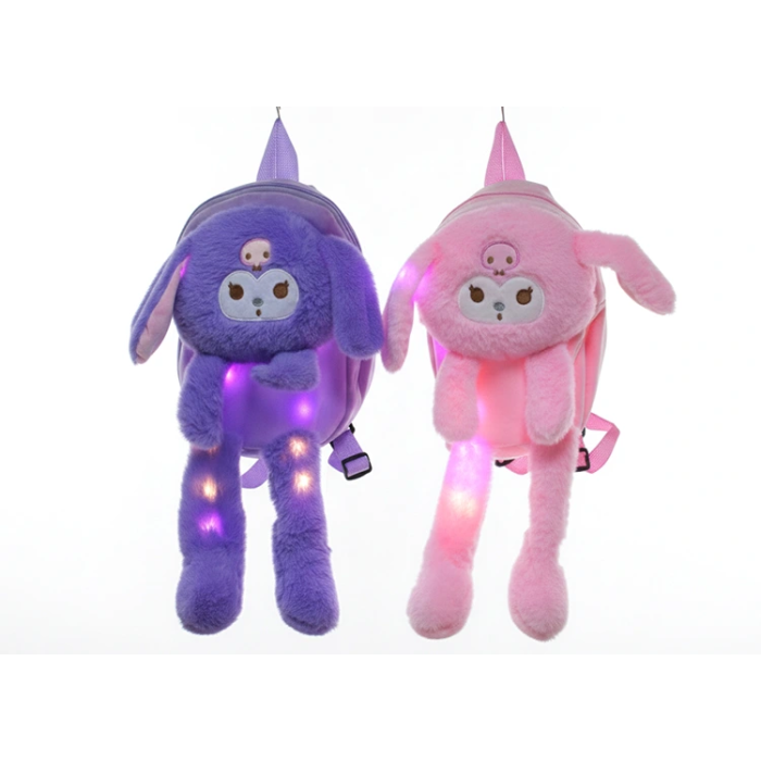 Peluş Işıklı Kuromi Sırt Çantası Alk3011