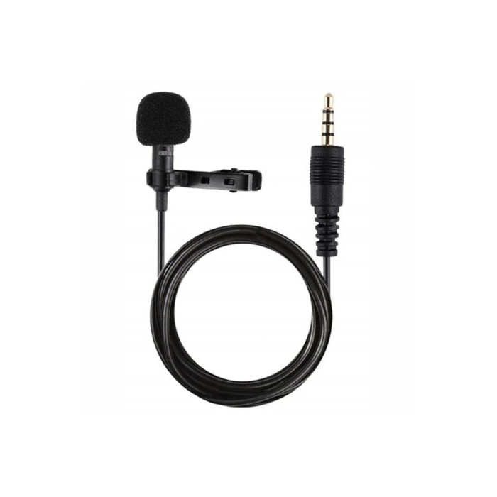 KYL06 3.5mm Jak 1.5 Metre Double Mikrofon - Siyah