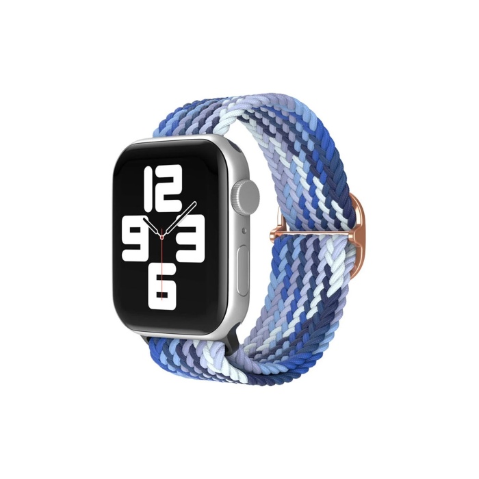 KYL06 Apple Watch 38mm Star Kordon - Lacivert-Mavi