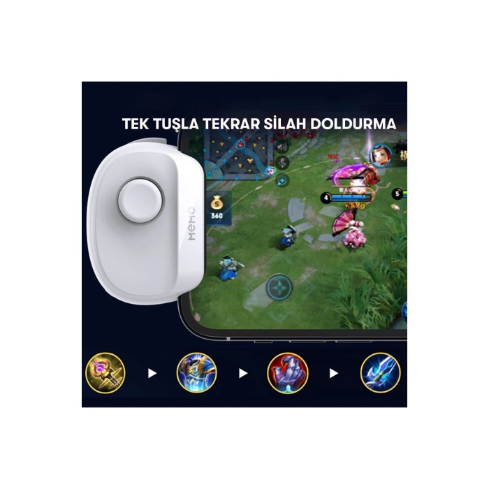 KYL06 Memo MB01 Oyun Tuşu - Siyah