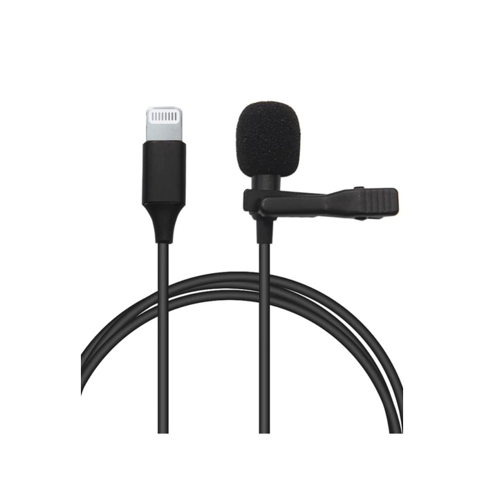 KYL06 Lightning 2 Metre Double Mikrofon - Siyah