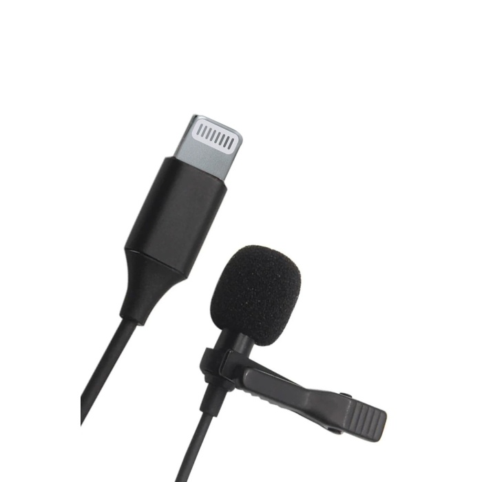 KYL06 Lightning 2 Metre Double Mikrofon - Siyah