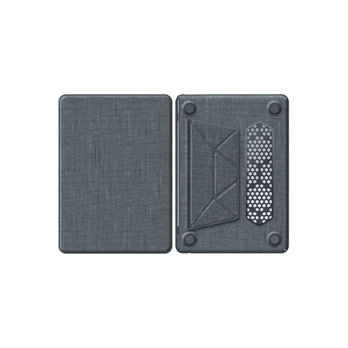 KYL06 Macbook Air 13.6 Macbook Kumaş Kapak - Gri