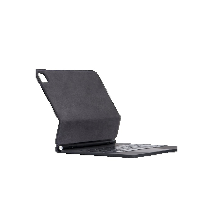 KYL06 iPad Pro 11 (2024) Kılıf X7P Magic Manyetik Klavyeli Tablet Kılıfı - Siyah