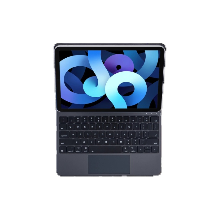 KYL06 iPad Pro 11 (2024) Kılıf X7P Magic Manyetik Klavyeli Tablet Kılıfı - Siyah