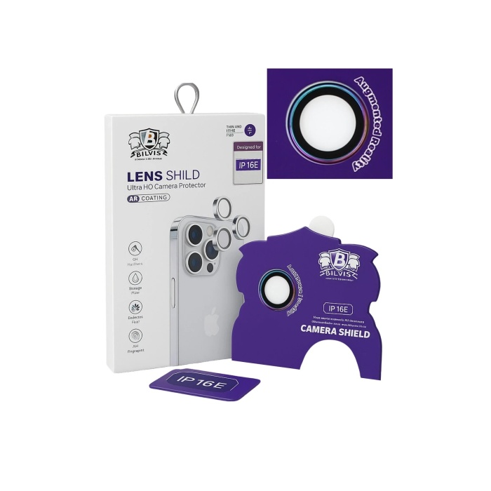 KYL06 iPhone 16E Bilvis Titan Kamera Lens - Rainbow