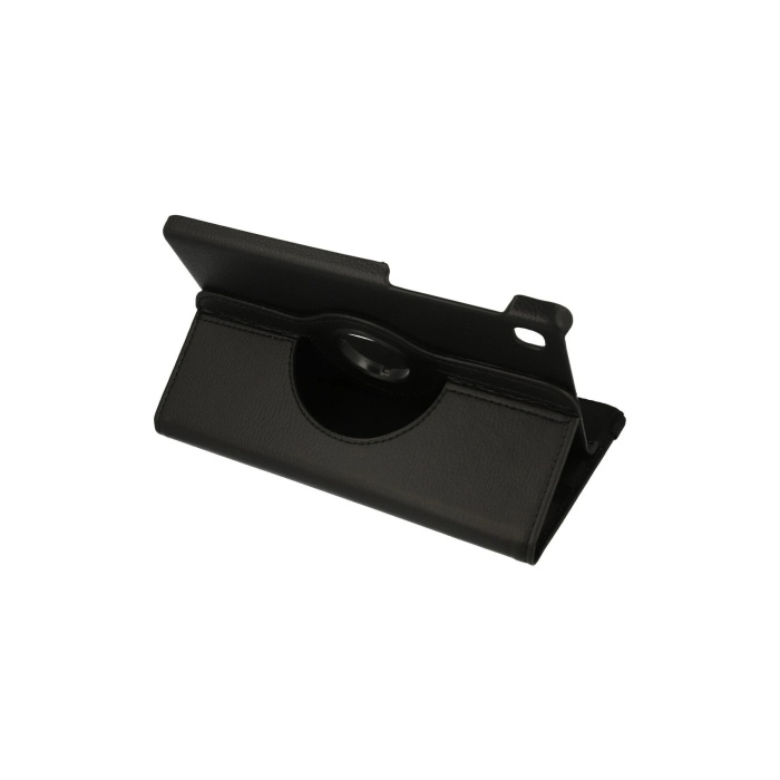 KYL06 Samsung Galaxy T220 Tab A7 Lite 8.7 Kılıf 360 Tablet Deri Kılıf - Siyah