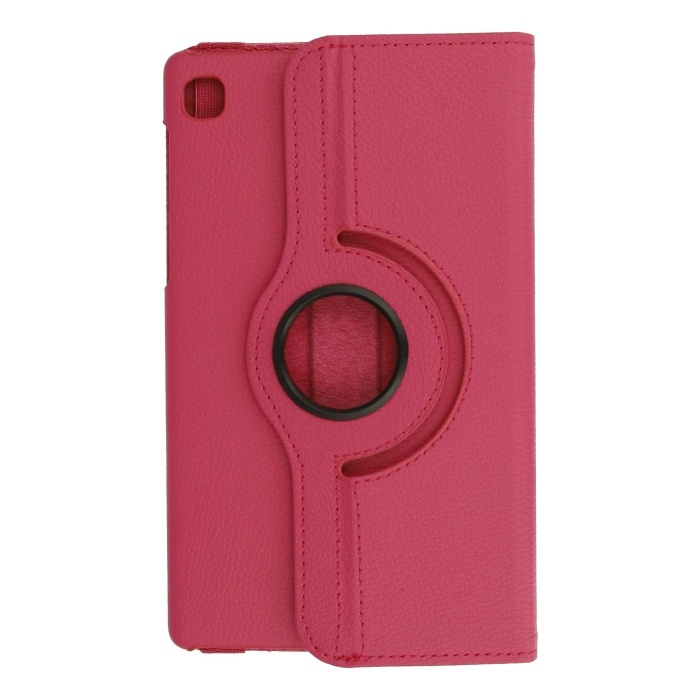 KYL06 Samsung Galaxy T220 Tab A7 Lite 8.7 Kılıf 360 Tablet Deri Kılıf - Pembe