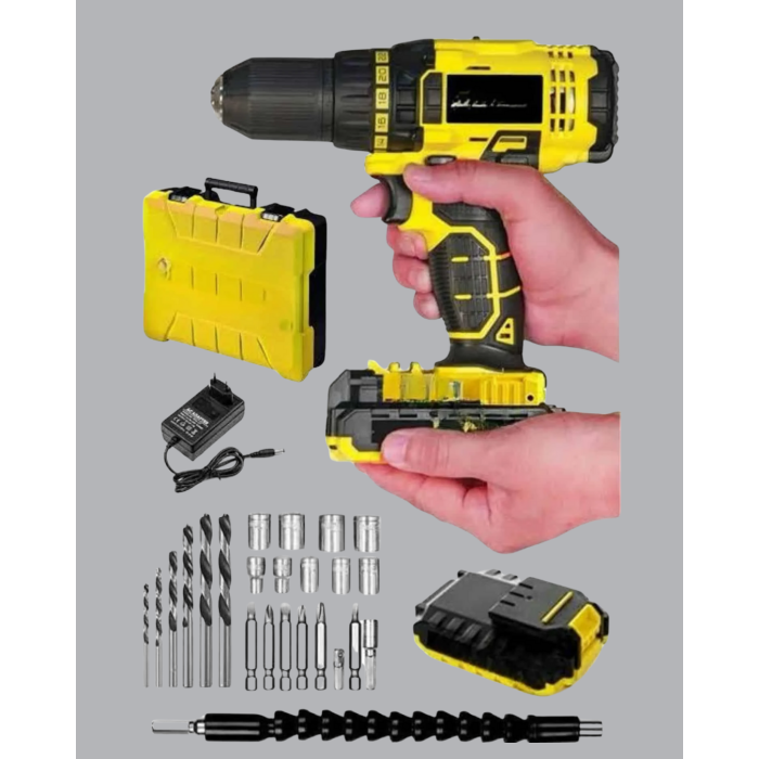 Hafif ve Ergonomik 12V Kablosuz Matkap | Hızlı Şarj ve Uzun Pil Ömrü