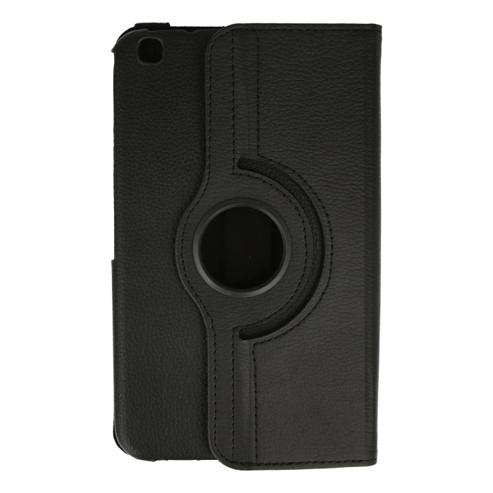 KYL06 Samsung Galaxy T310 Tab 3 8 Kılıf 360 Tablet Deri Kılıf - Siyah