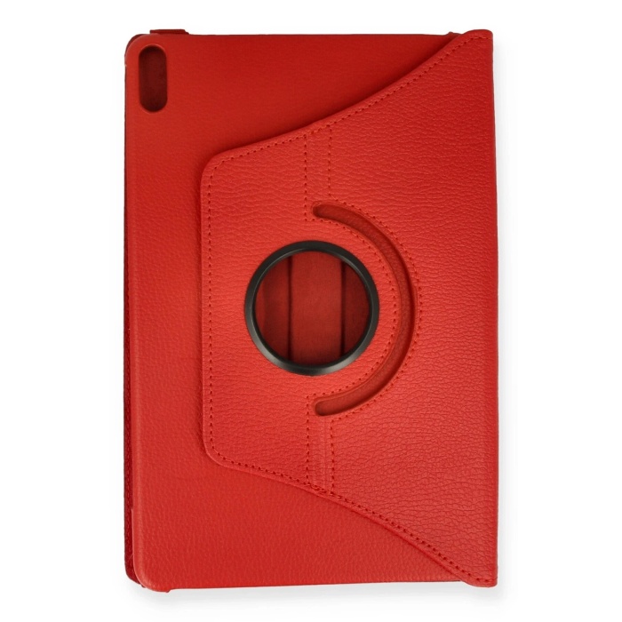 KYL06 Huawei Honor Pad 8 12 Kılıf 360 Tablet Deri Kılıf - Kırmızı