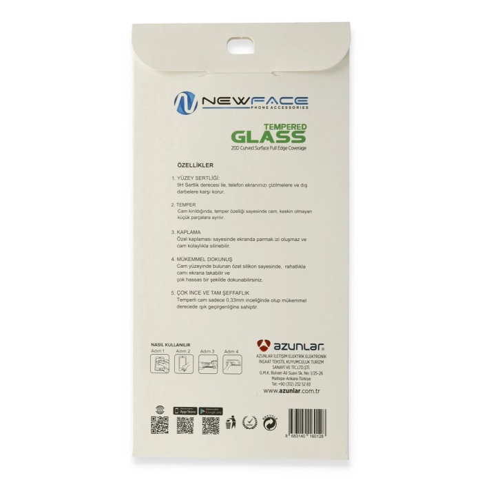 KYL06 iPhone 6 Plus 20D Premium Cam Ekran Koruyucu - Siyah