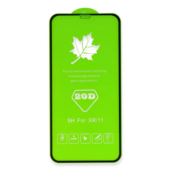 KYL06 iPhone 6 Plus 20D Premium Cam Ekran Koruyucu - Beyaz