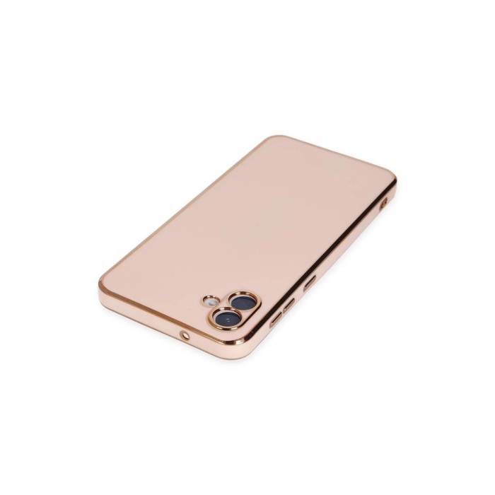 KYL06 Samsung Galaxy A04 Kılıf Volet Silikon - Pembe