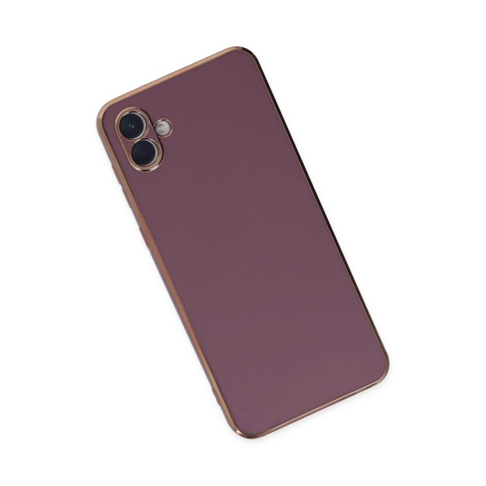 KYL06 Samsung Galaxy A04 Kılıf Volet Silikon - Mor