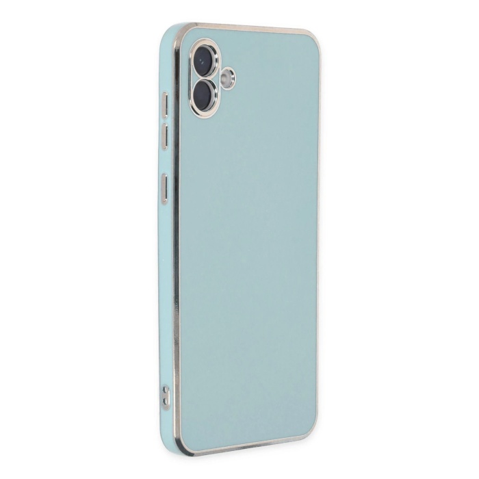 KYL06 Samsung Galaxy A04 Kılıf Volet Silikon - Açık Yeşil