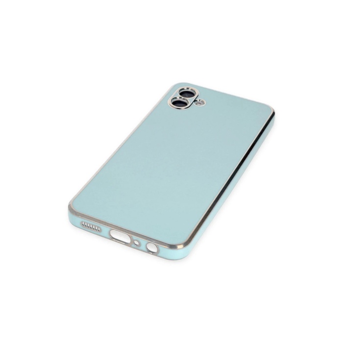 KYL06 Samsung Galaxy A04 Kılıf Volet Silikon - Açık Yeşil