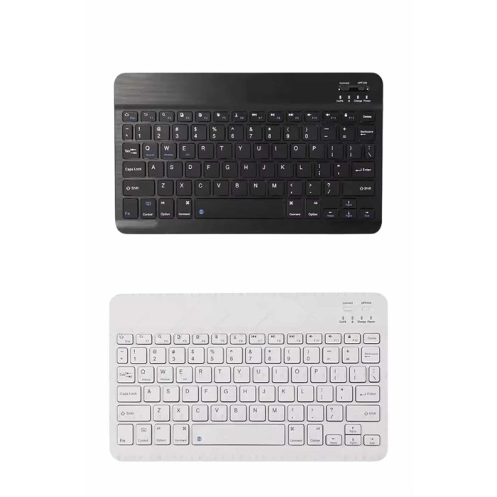 Uyumlu Kablosuz Bluetooth Şarj Edilebilir Mini Q Klavye