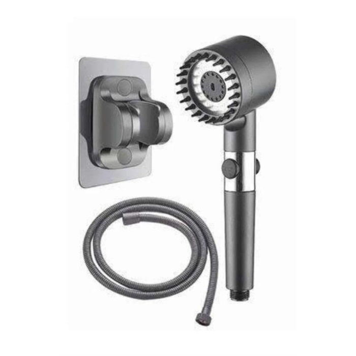 Yüksek Performanslı Masaj Etkili Su Tasarruflu Duş Başlığı Krom Kaplama Uzun Ömürlü