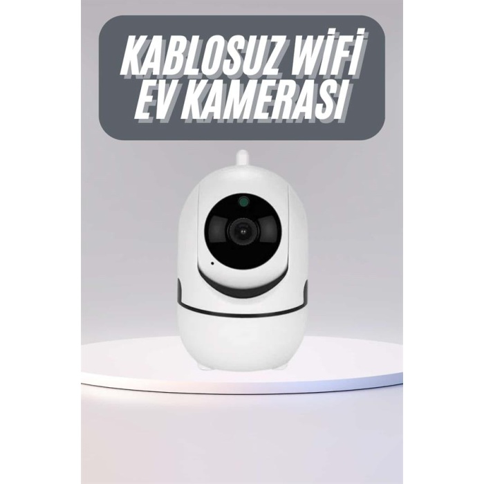 360° Full HD Akıllı Kamera Hareket Sensörlü Wifi Kamera Çocuk Güvenlik Kamerası