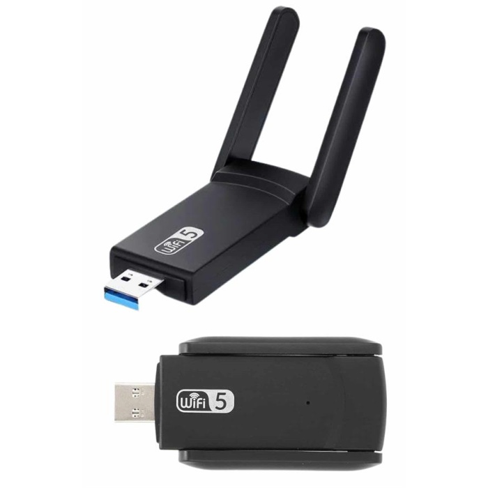 Mbps Wifi Alıcı Kablosuz Wifi Adaptörü Çift Band Çift Antenli