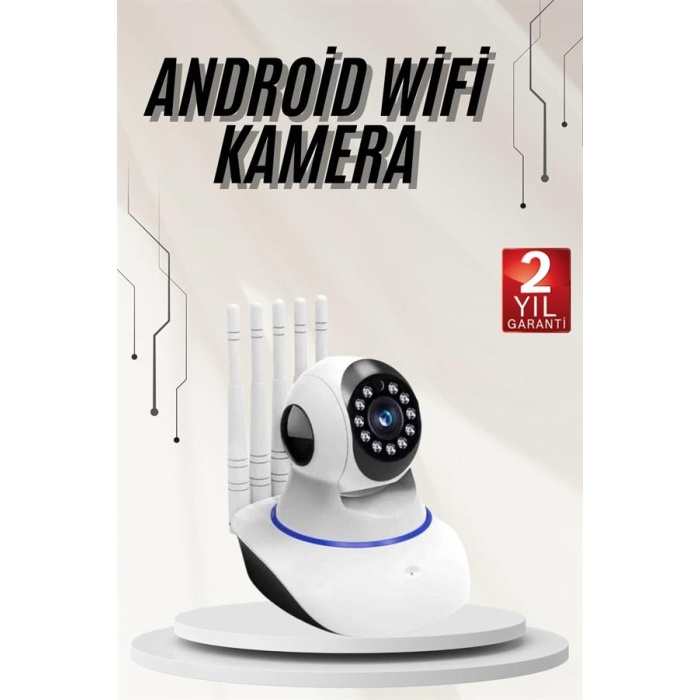 Güvenlik Kamerası Antenli Gece Görüşlü Sensörlü Harekete Duyarlı