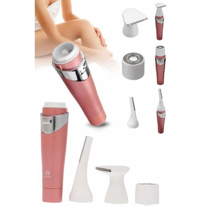 3 Başlıklı Yüz Kaş Epilasyon Aleti Değiştirilebilir Başlık Hassas Ciltlere Uygun