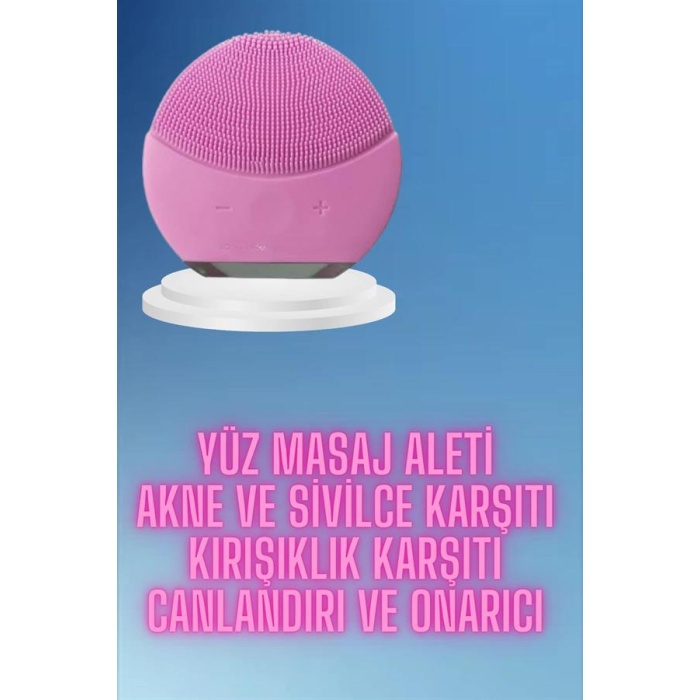 İkili Cilt Bakım Seti 5 Başlıklı Yüz Temizleme ve Masaj Aleti Canlandırıcı ve Onarıcı