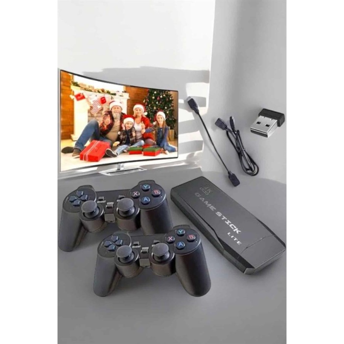 20.000 Oyunlu Premium Model Oyun Konsolu 8k Android Tv HD Game Stick