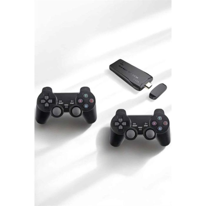 Gaming Atari 2.4g Uyumlu Kablosuz Çift Kol Game Stick