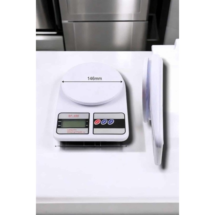 Net LCD Ekran ve Otomatik Kapanma Özelliği ile Uzun Ömürlü Dijital Mutfak Tartısı