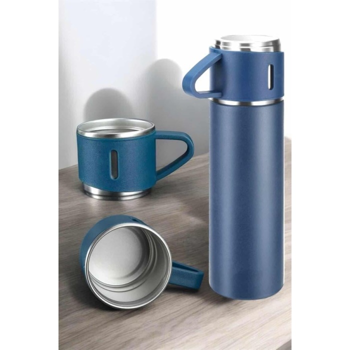 500 ml Kapasiteli Taşınabilir Basınçlı Termos Seti Günlük Kullanım için İdeal
