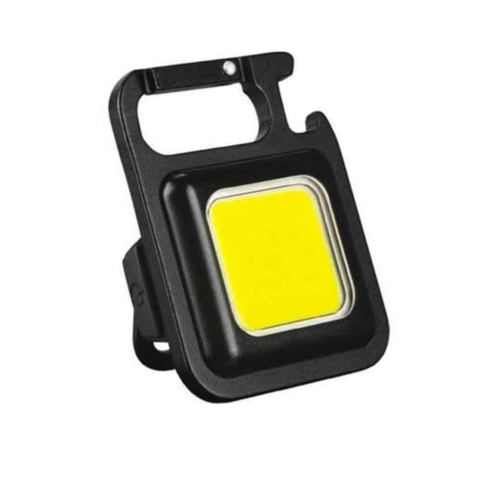 Işıldak USB Şarjlı Cep El Feneri Taşınabilir Mini Led Işık Çok Fonksiyonlu