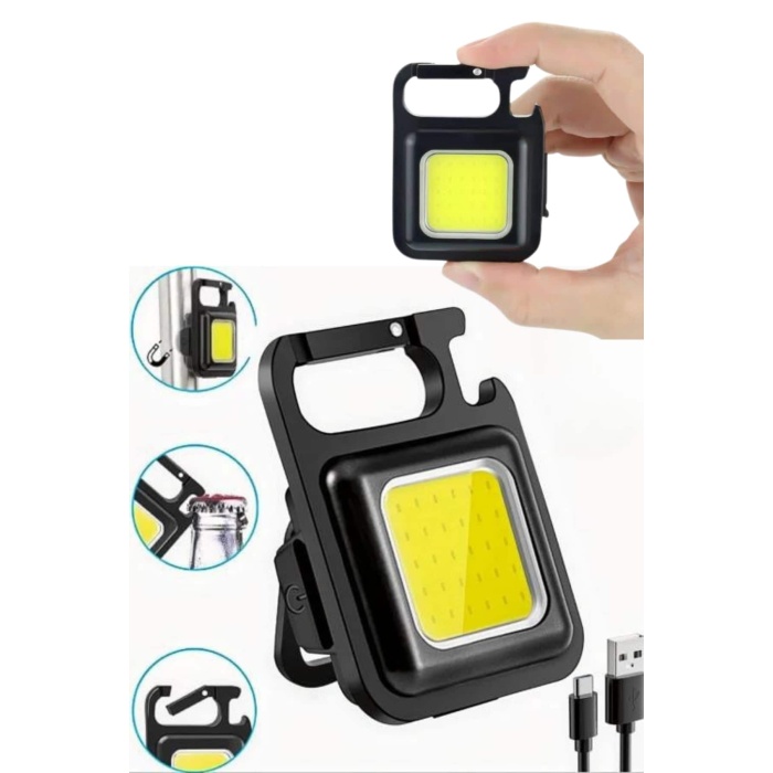 Mıknatıslı Parlak Led Işık 3 Fonksiyonlu Şarj edilebilir Ledli Mini Taşınabilir