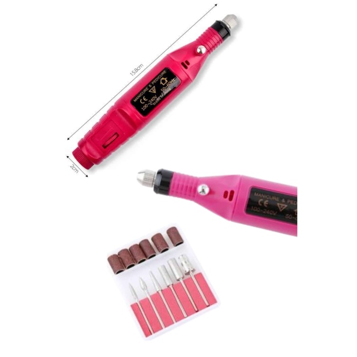 Protez Tırnak Ayak Nasır Ve Tırnak Mantar Makinesi Elektrikli 12v Tırnak Törpü Seti