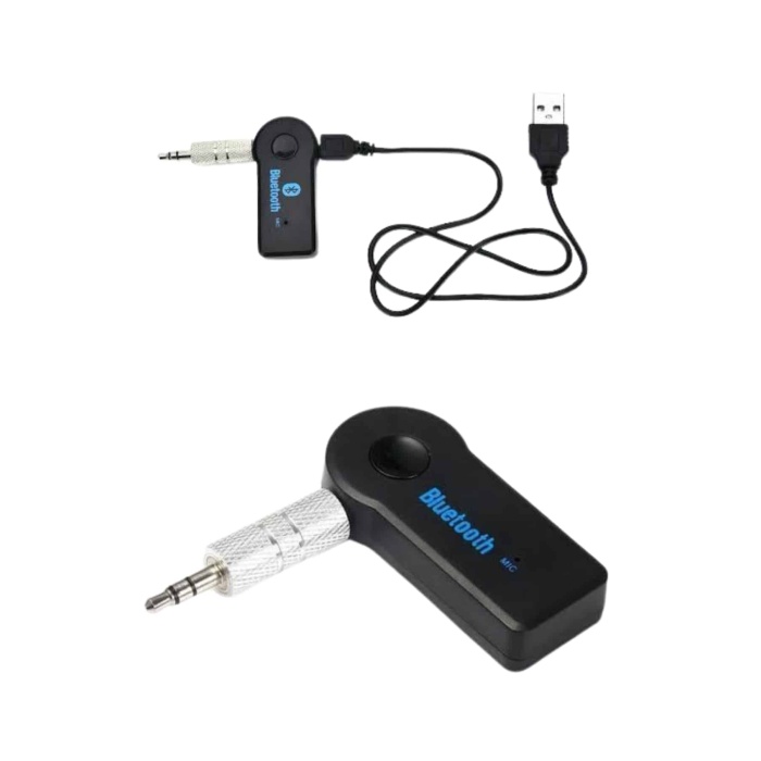 Yeni Nesil Bluetooth Aux Araç Kiti Siyah TV Tablet Telefon Araç Araba