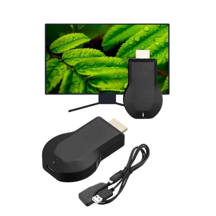 Kablosuz Hdmı Ses Ve Görüntü Aktarıcı Kolay Taşınabilir Yüksek Çözünürlüklü