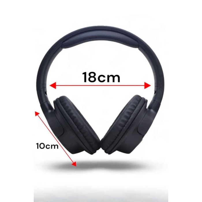 Kulak Üstü Bluetooth Kulaklık Ayarlanabiilir Uzun Pil Ömrü Kablosuz 5.0 Bluetooth