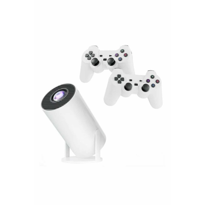 Taşınabilir Android Projeksiyon Ayaklı Çift Kollu 4K Çözünürlüklü Sinema Projeksiyonu