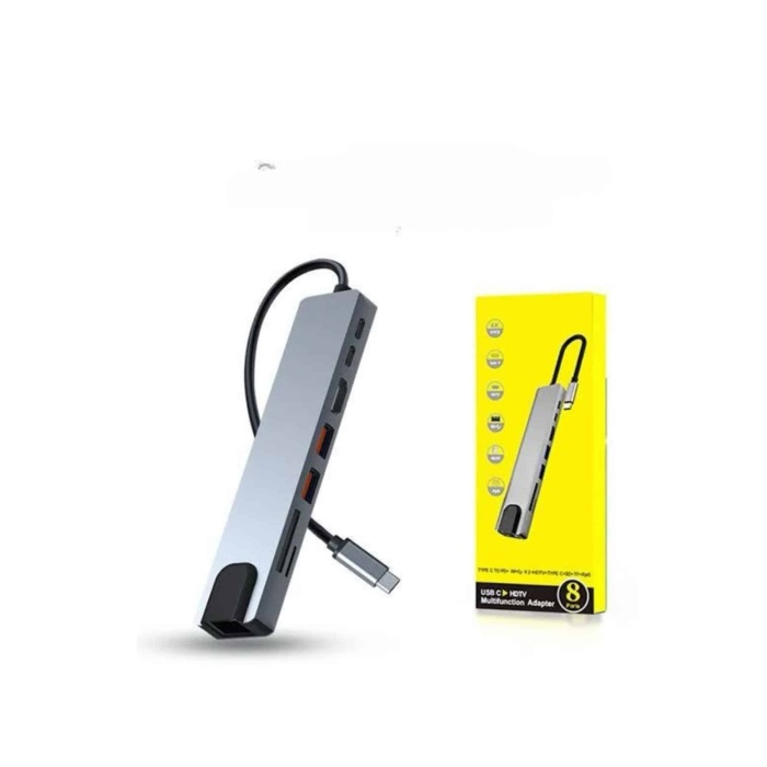 Çevirici Dönüştürücü Adaptör Macbook 3 In 1 Type-C To Hdmı USB 3.0