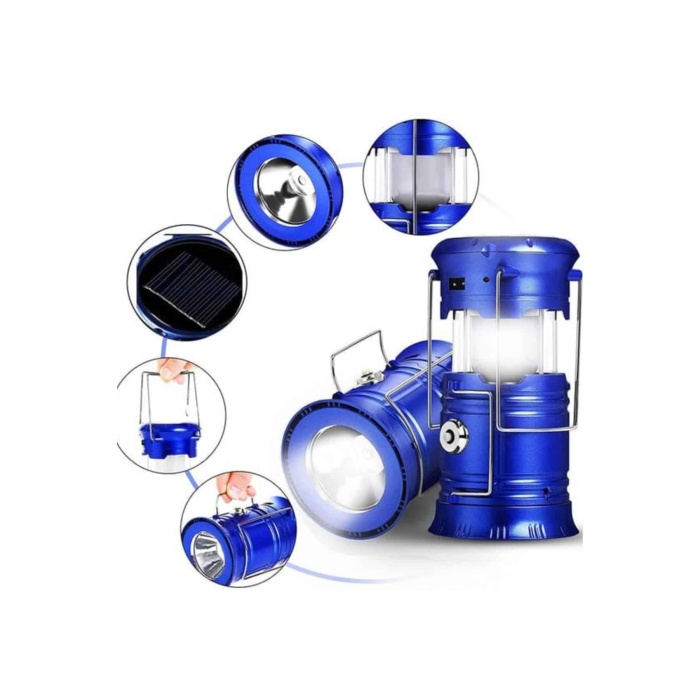 Kamp Lambası El Feneri Askılı Büyük Boy USB Şarjlı Işıldak