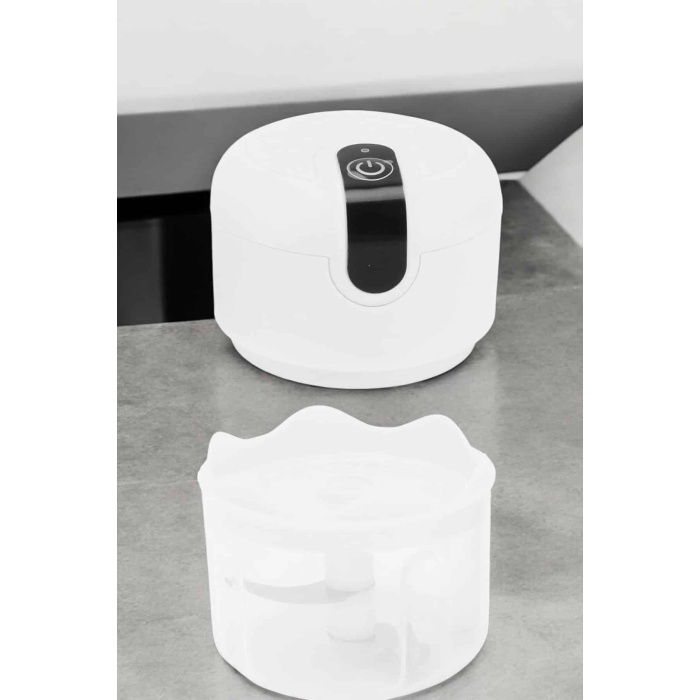 Şarjlı Mini El Rondosu Doğrayıcı Taşınabilir 250 ml Çelik Bıçaklı